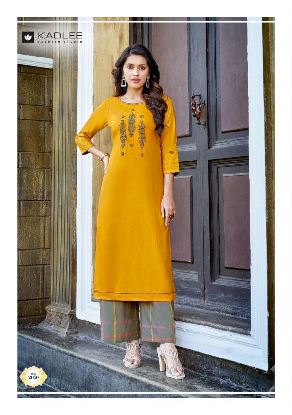 Kadlee Pankh 7 Nx Regular Wear Kurti With Bottom Collection